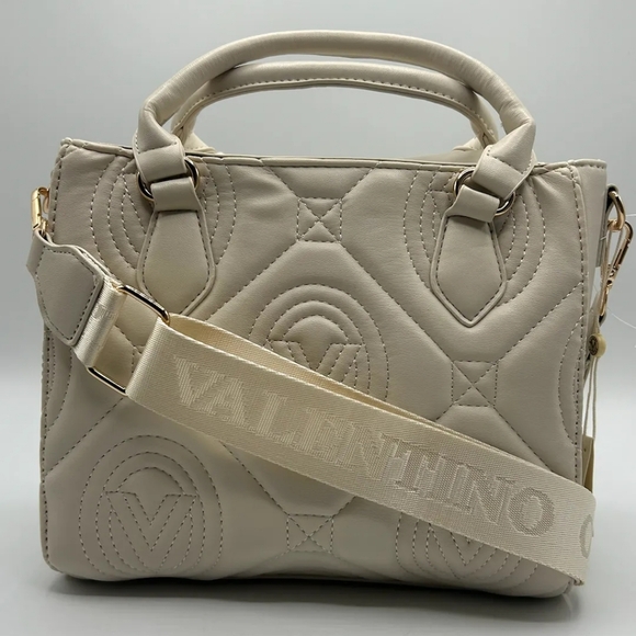 Valentino 🔽 Orlandi Tote Bag Quilted  Original V in luxurious bone - Picture 2 of 8